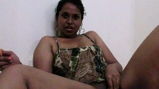 Hot Indian MILF Lily In Lingerie Fingering Her Wet Pussy